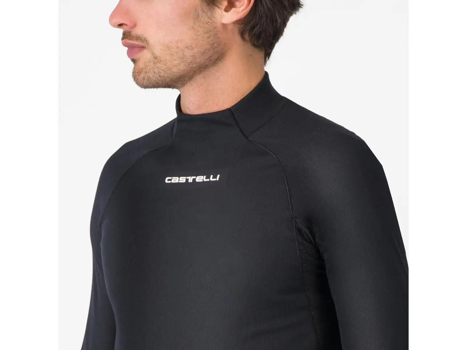 Castelli Flanders 2 pánské triko dlouhý rukáv Black