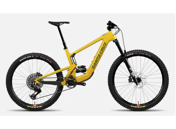 Santa Cruz Heckler SL 1 CH 90 celoodpružené elektrokolo Gloss Mustard Yellow