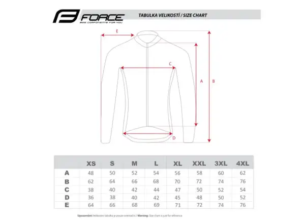 Force Charm pánský dres dlouhý rukáv bordó