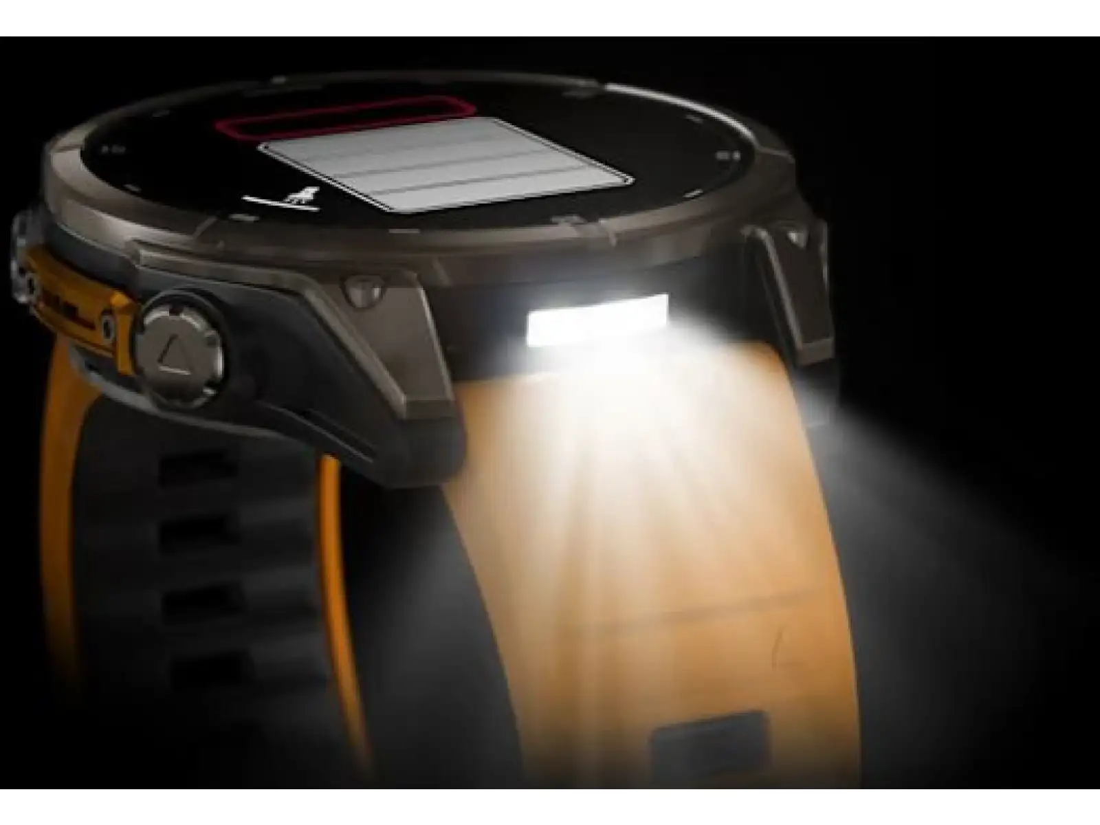 Garmin fenix 8 - 47 mm AMOLED Sapphire chytré hodinky Titanium Orange/Graphite