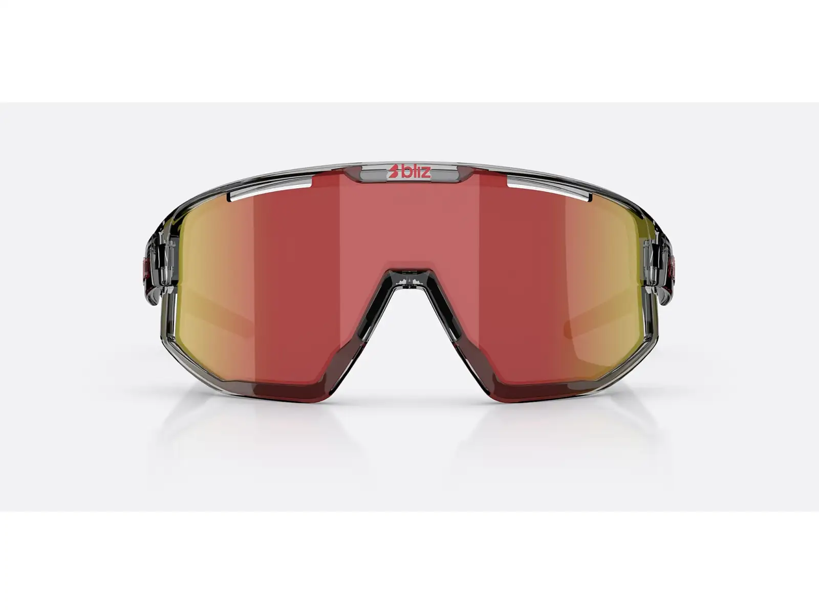 Bliz Fusion sluneční brýle Transparent Dark Grey/Brow Red Multi
