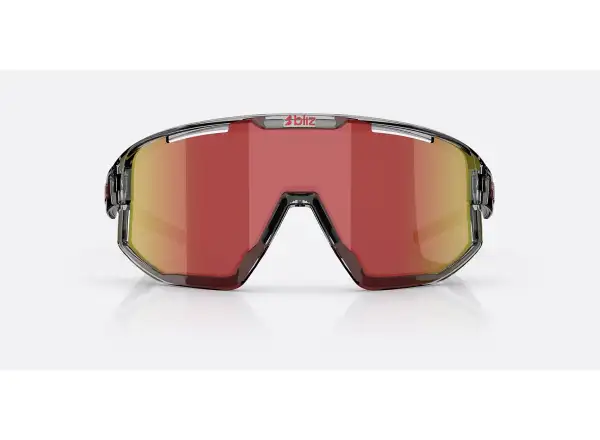 Bliz Fusion sluneční brýle Transparent Dark Grey/Brow Red Multi