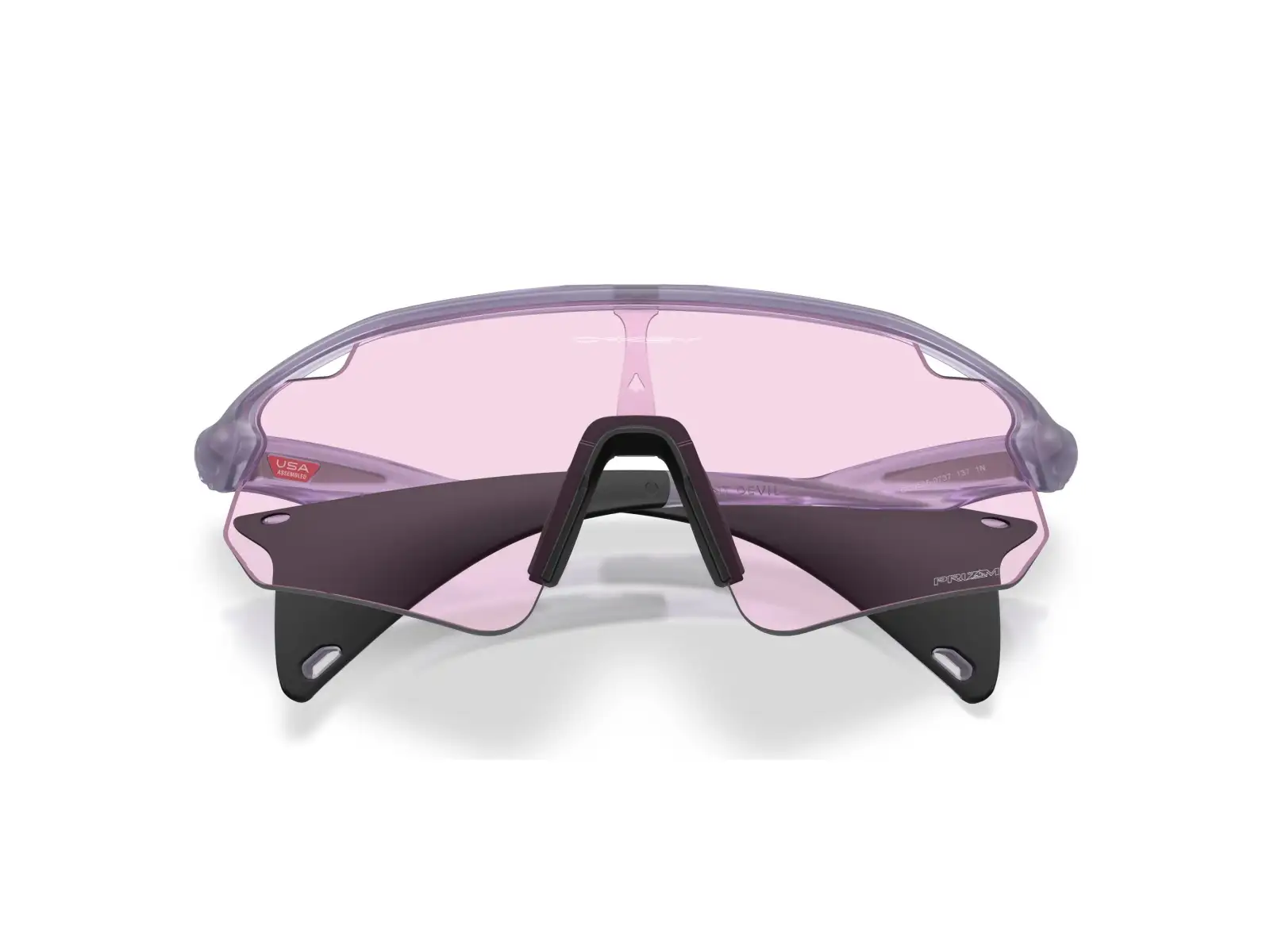 Oakley Stunt Devil A sportovní brýle Transparent Lilac/Prizm Low Light