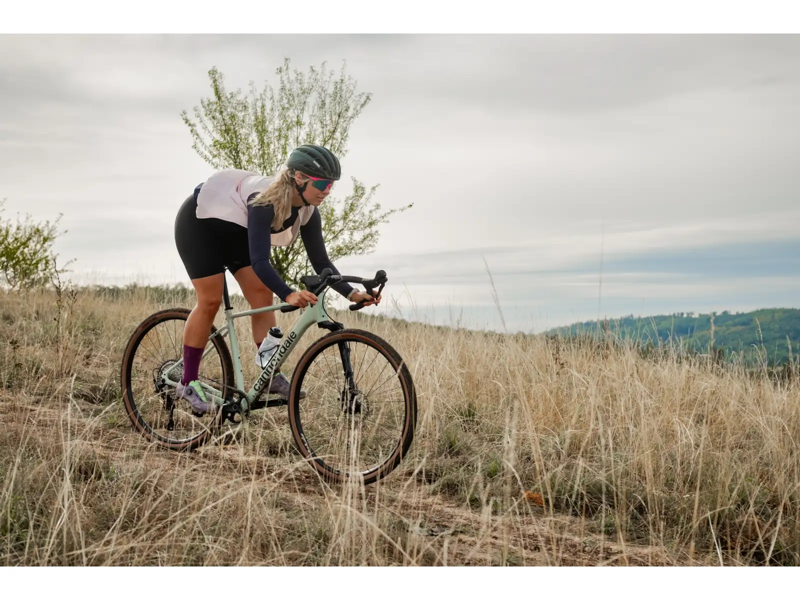 Cannondale Topstone CAAD Lefty gravel kolo Sky Grey