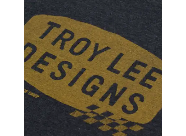 Troy Lee Designs Stamp triko s krátkým rukávem Black Heather