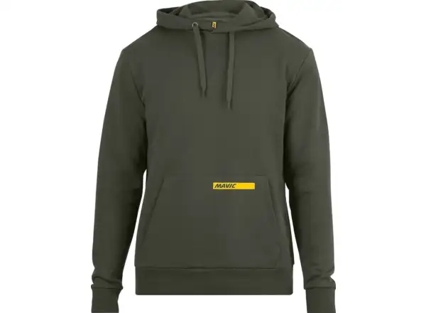Mavic Corporate pánská mikina s kapucí Army Green