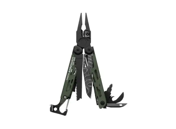 Leatherman Signal multitool Green Topo