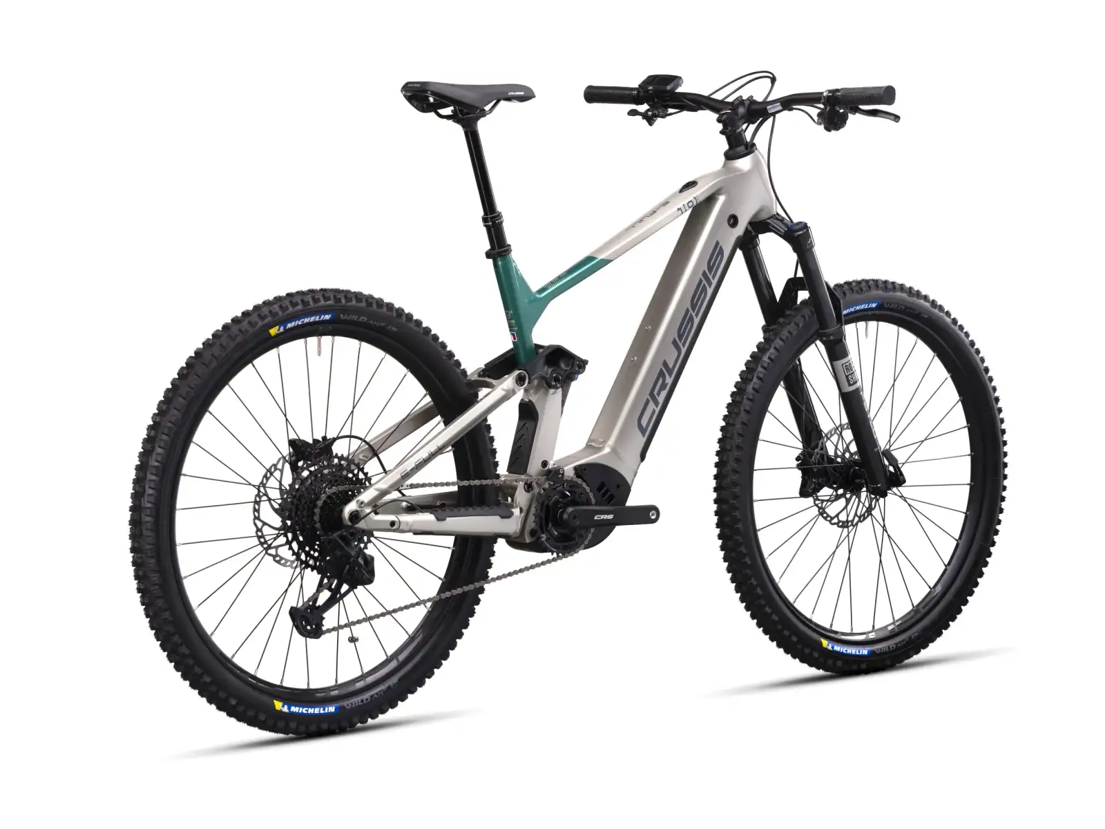 Crussis e-Full 10.10-M (720 Wh) celoodpružené elektrokolo