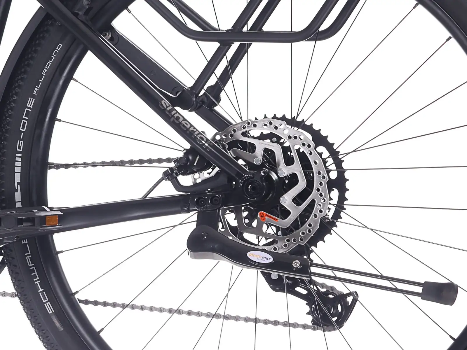 Superior iBlox 6.3 Low Step městské elektrokolo Matte Black