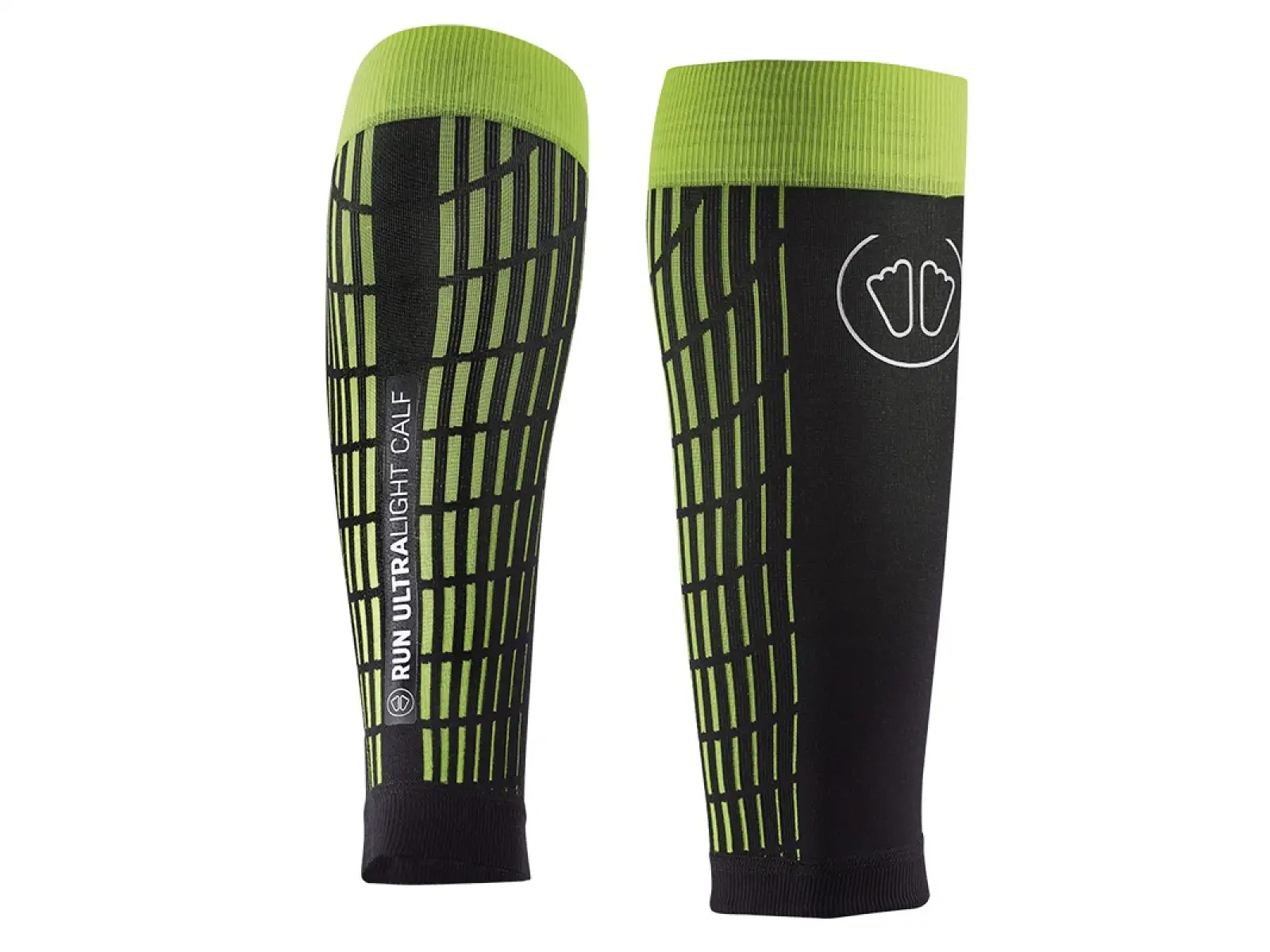 Sidas Ultralight Run Calf kompresní lýtkové návleky černo-žlutá