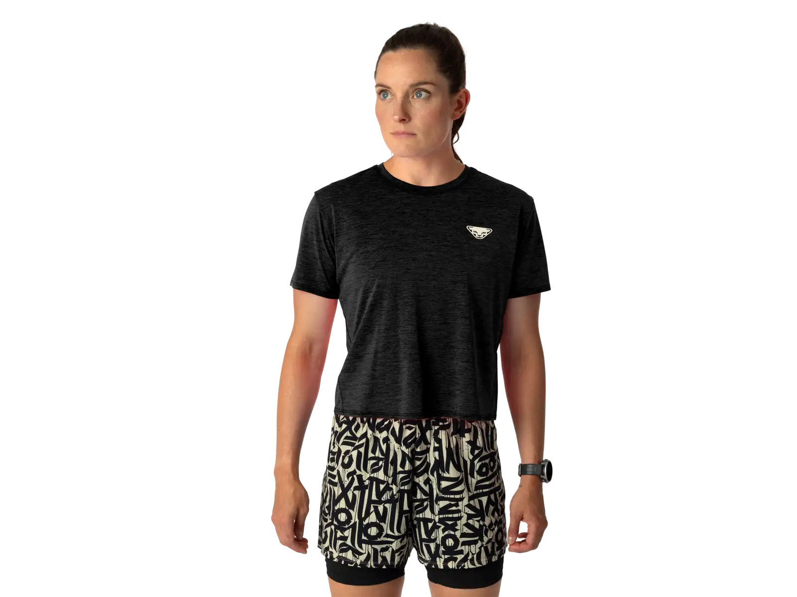 Dynafit Trail dámské běžecké triko krátký rukáv Black Out