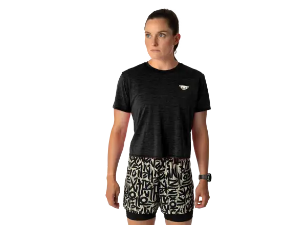 Dynafit Trail dámské běžecké triko krátký rukáv Black Out