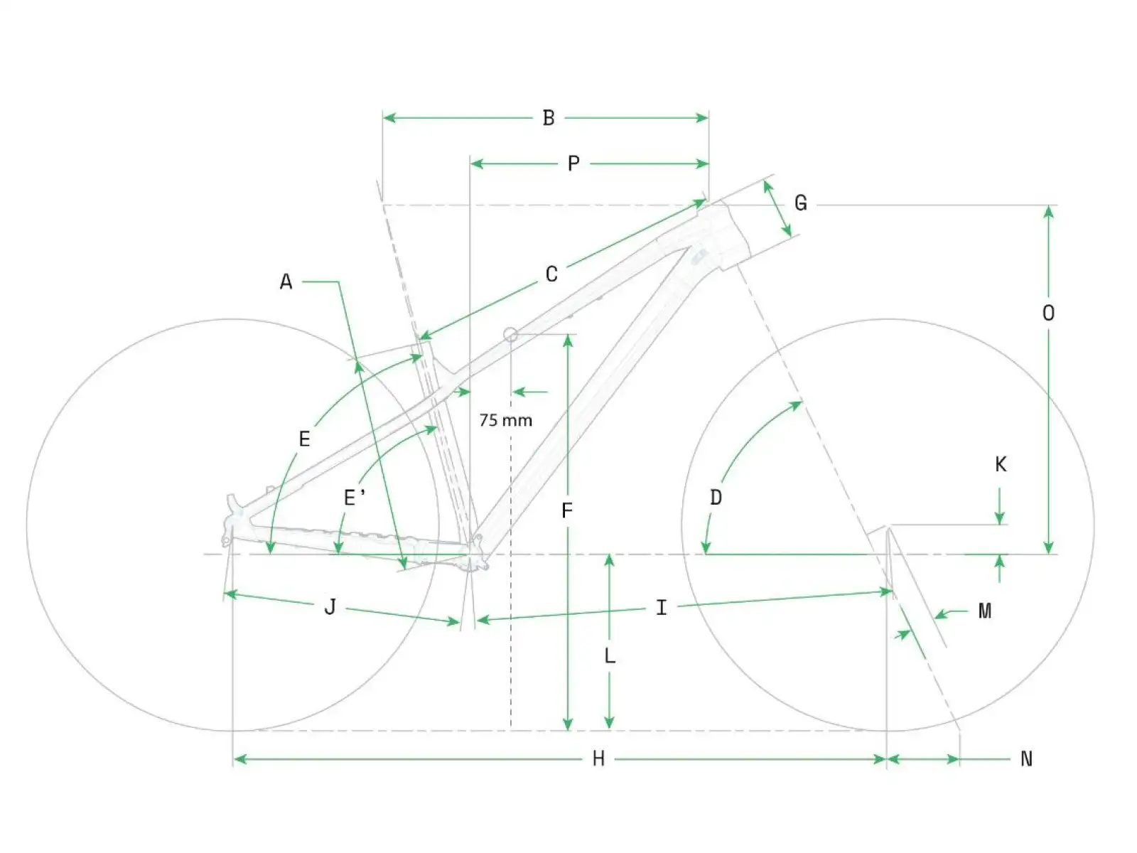 CANNONDALE FRAME HABIT HT AL mtb rám MRC