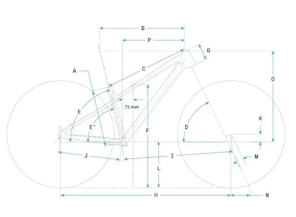 CANNONDALE FRAME HABIT HT AL mtb rám MRC