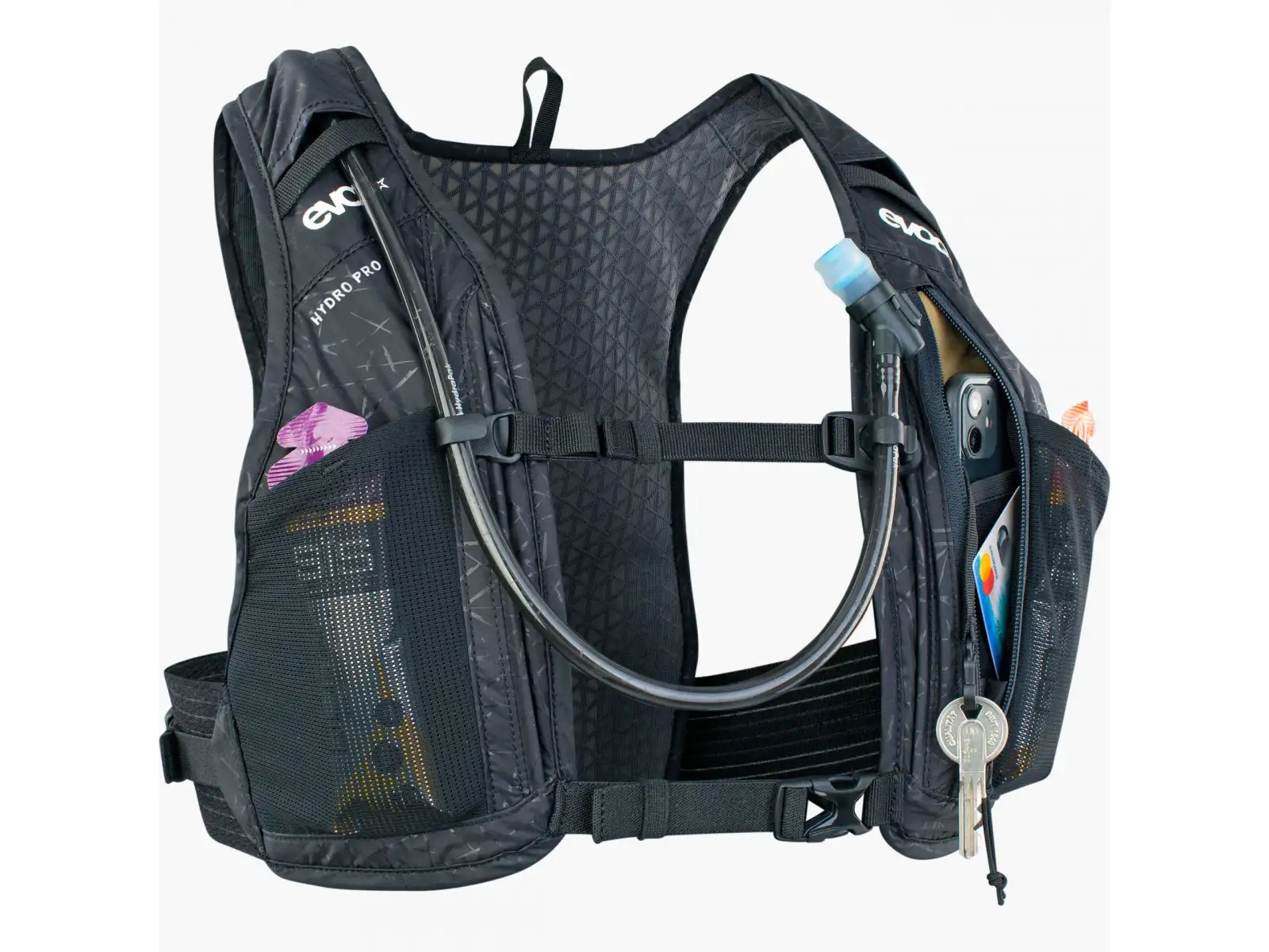 Evoc Hydro Pro batoh 1,5 l + 1,5 l Black