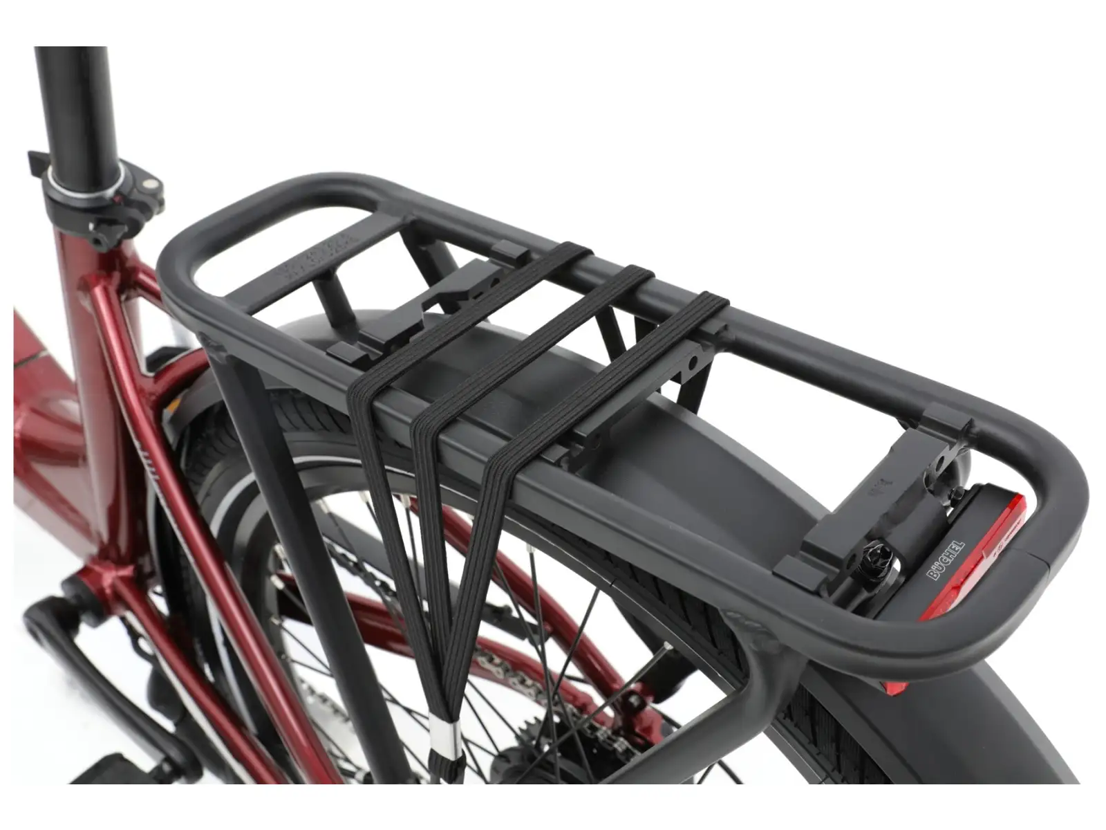 Apache Tanka 24 RX skládací elektrokolo 363 Wh S/M bordó