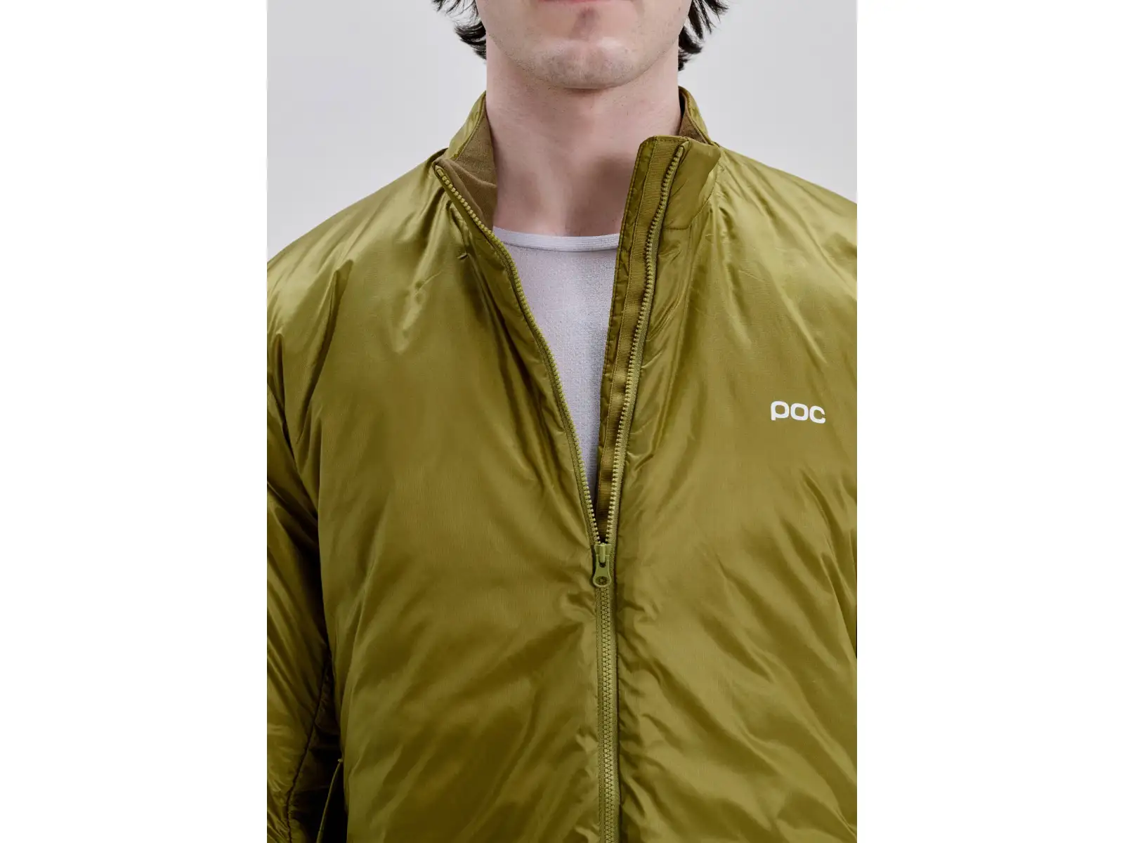 POC Lite Padded Jacket pánská zateplená bunda Olivine Green