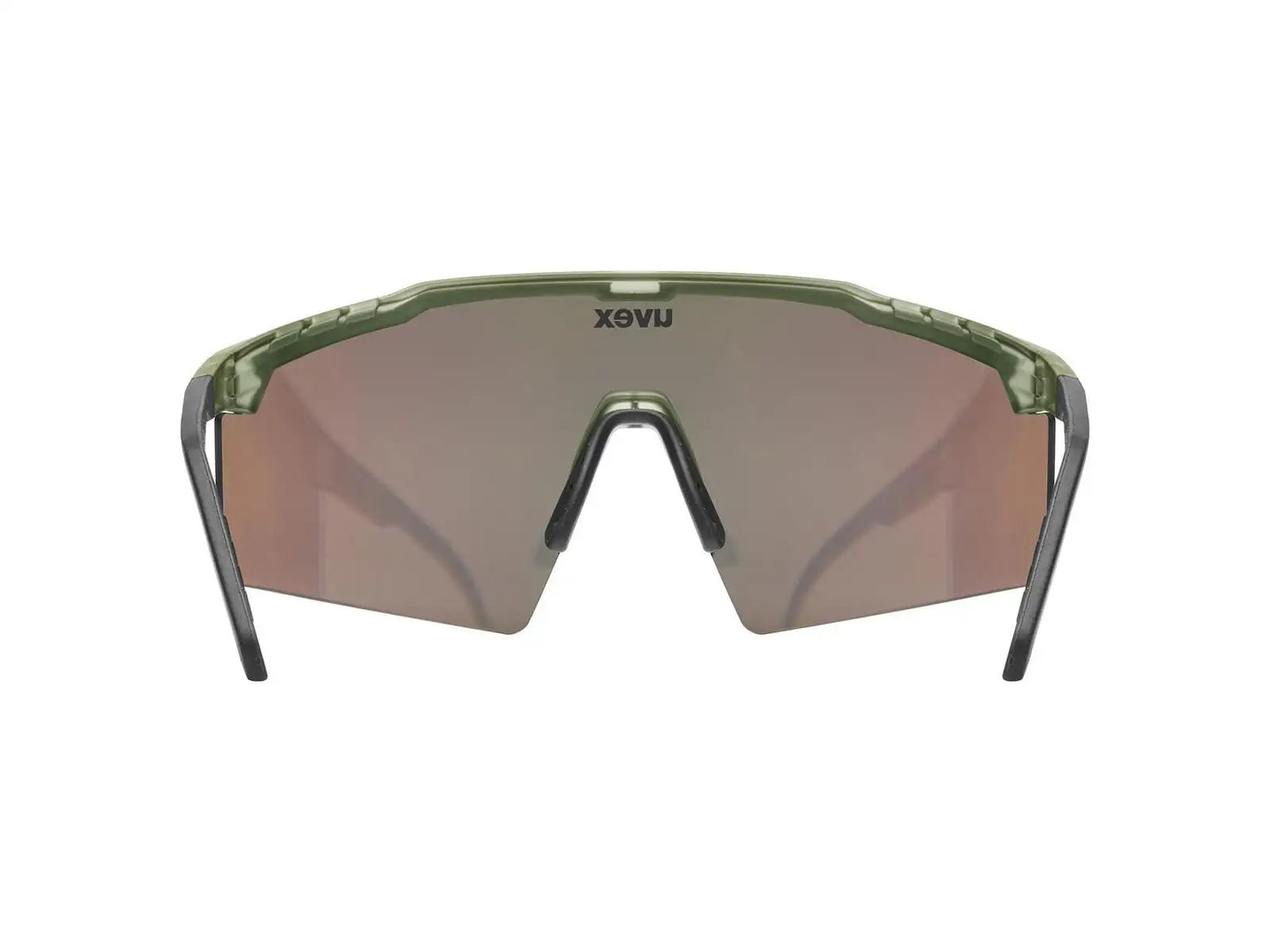 Uvex Flowline sluneční brýle Olive Matt/Mirror Gold