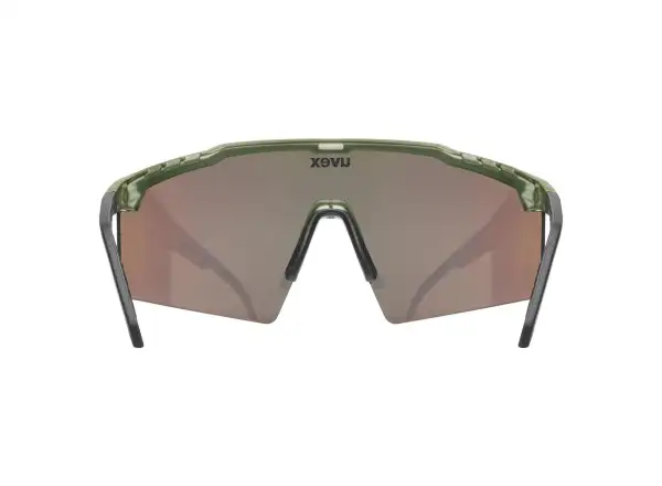 Uvex Flowline sluneční brýle Olive Matt/Mirror Gold