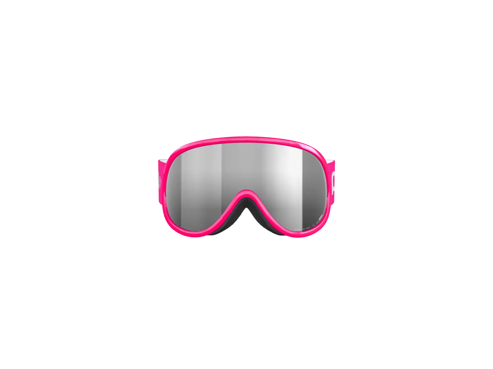 POC POCito Retina dětské lyžařské brýle Fluorescent Pink/Partly Sunny Silver