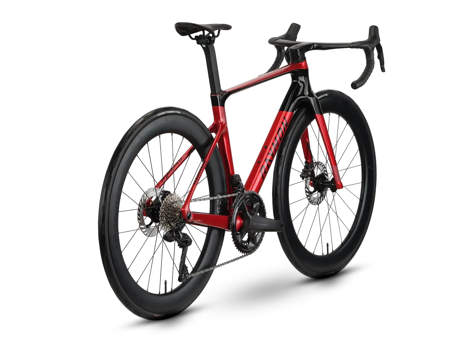 Raymon Arva Ultra silníční kolo RubyRed/Carbon