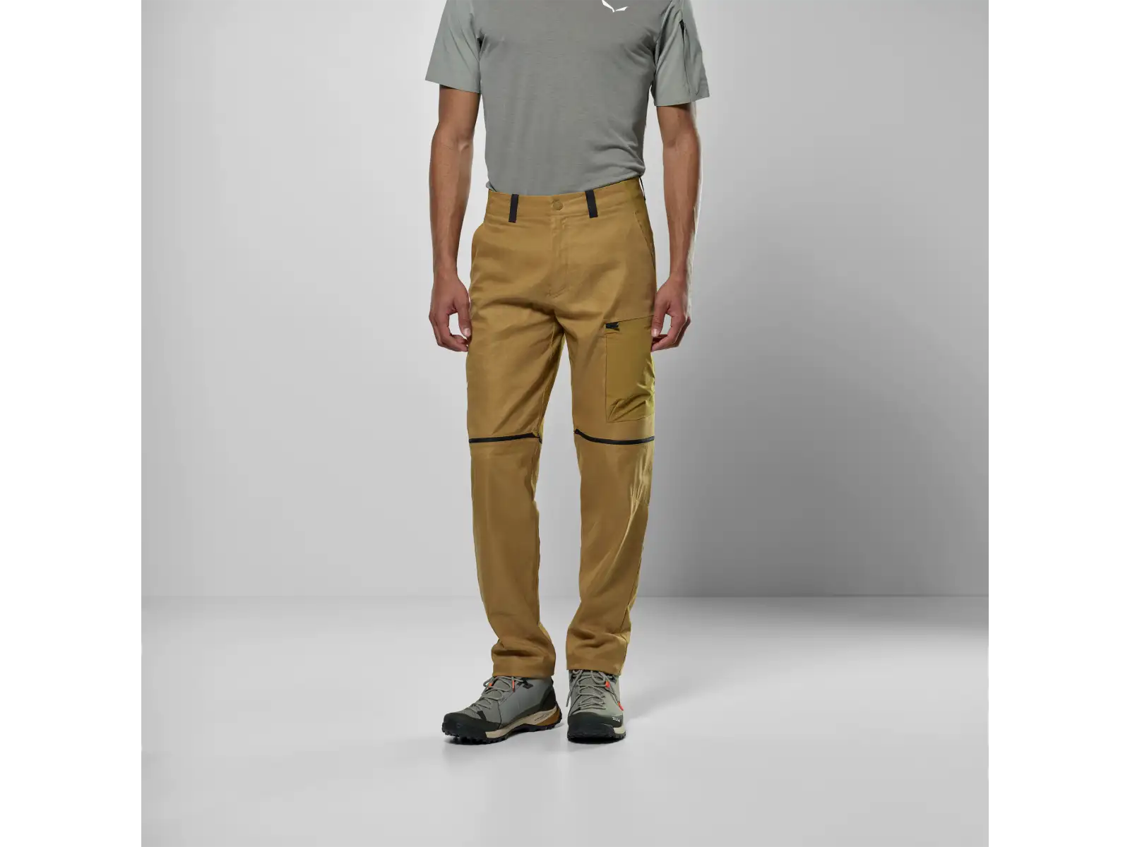Salewa Puez Hemp/DST 2/1 pánské kalhoty Golden Brown