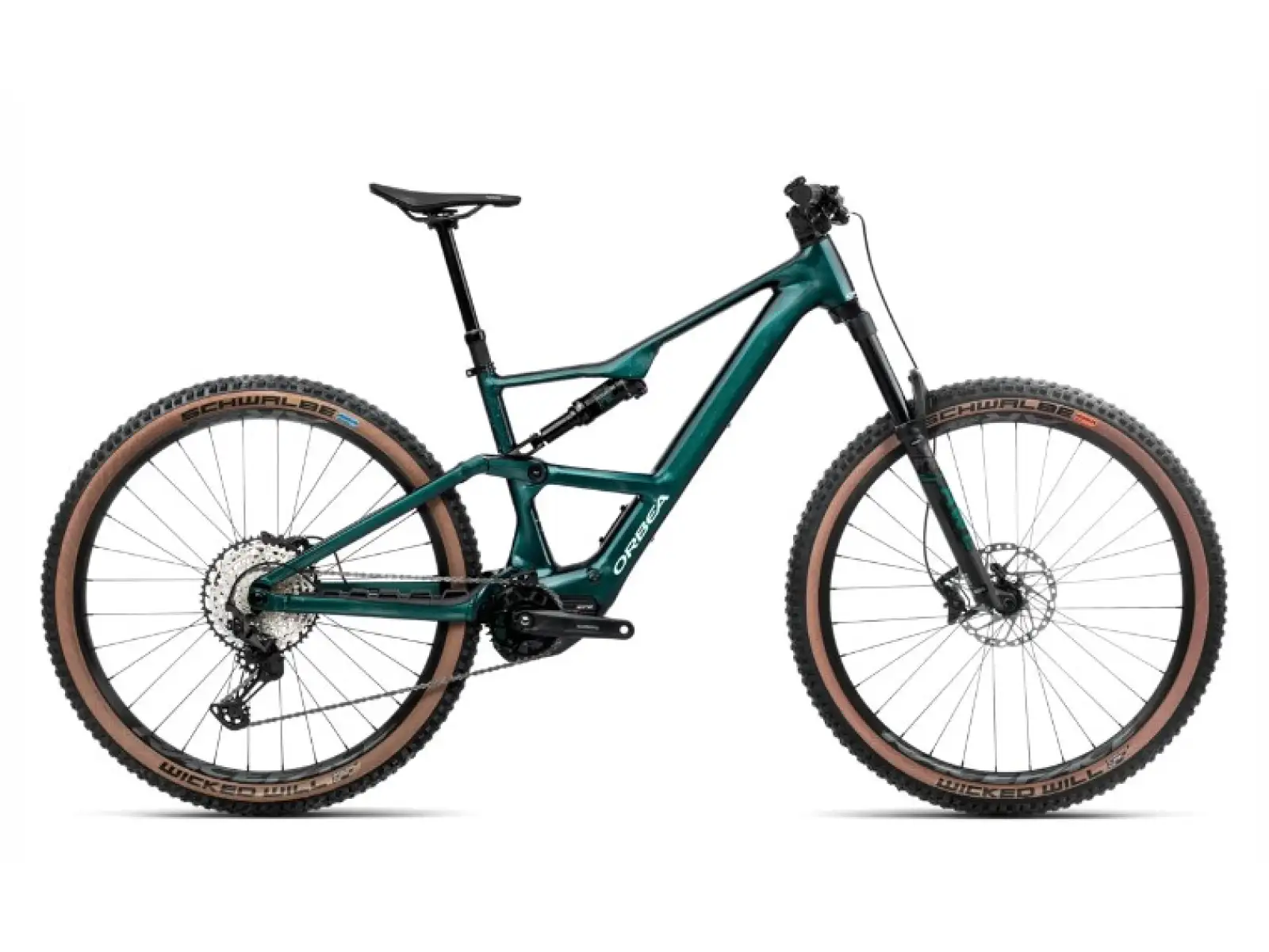 Orbea RISE SL H20 celoodpružené lehké elektrokolo Green