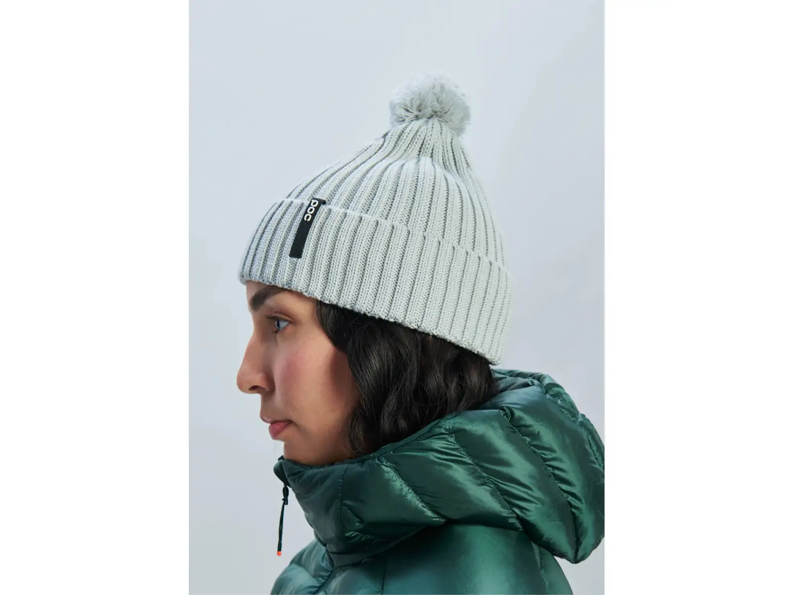 POC Beanie Pom čepice s bambulí Granite Grey