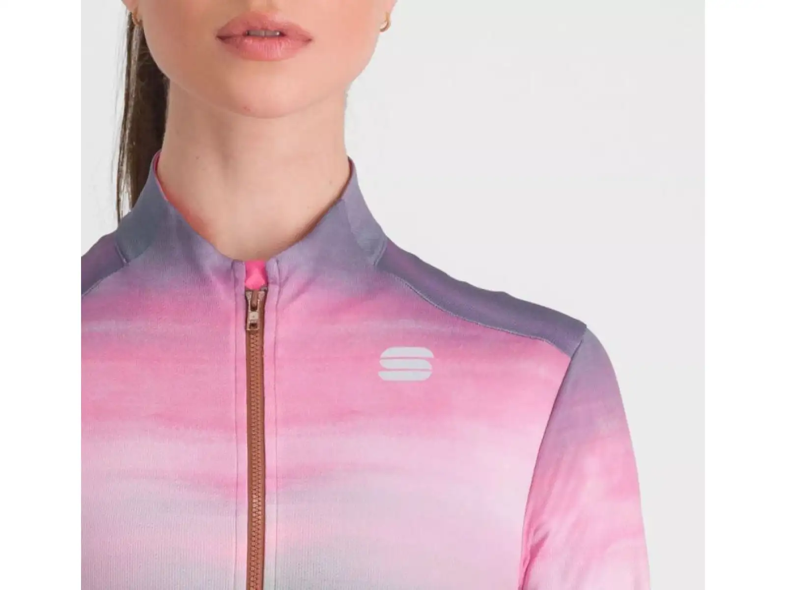 Sportful Flow Supergiara Thermal dámský dres dlouhý rukáv Cayenna Red/Pink
