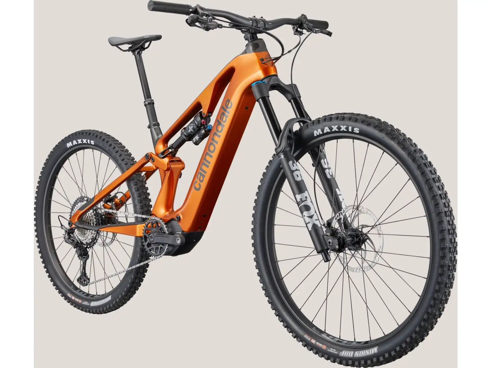 Cannondale Moterra SL Carbon 2 celoodpružené elektrokolo Tiger Eye