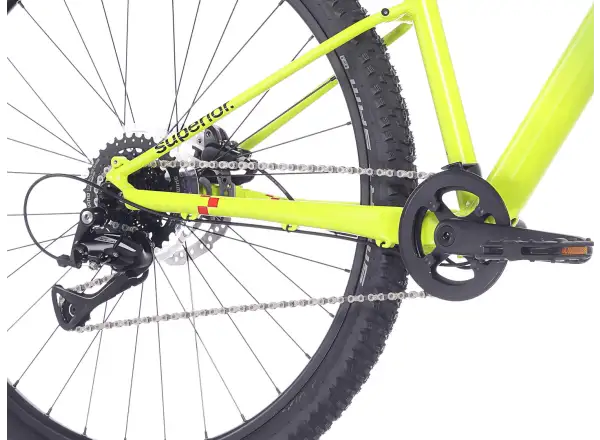 Superior RACER 27 dětské kolo Matte Radioactive Yellow