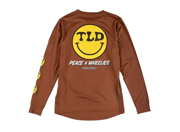 Troy Lee Designs Ruckus Ride pánský dres dlouhý rukáv Chocolate