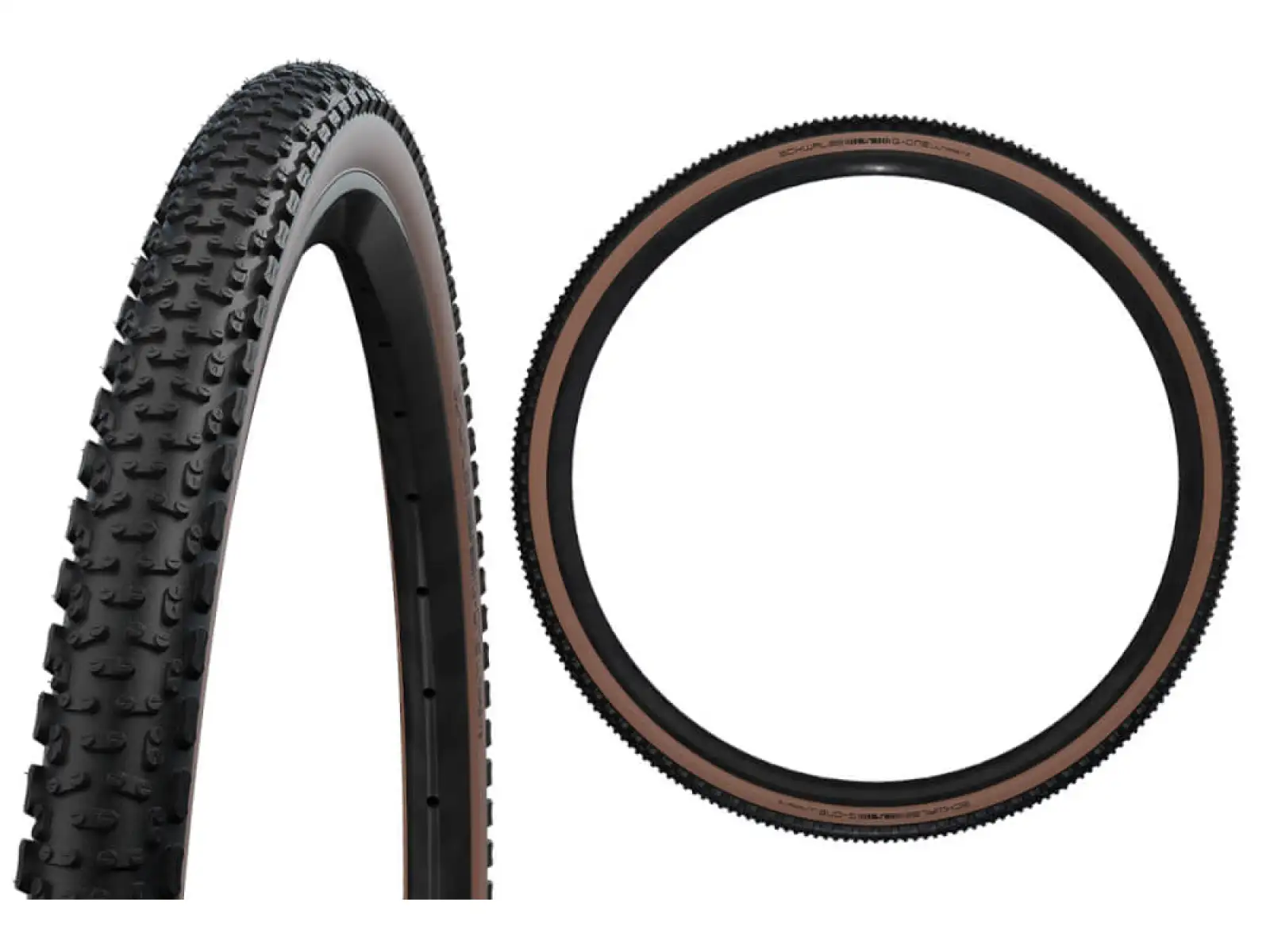 Schwalbe G-One Ultrabite Performance 45-622 TLE E-25 gravel plášť kevlar černá/bronz