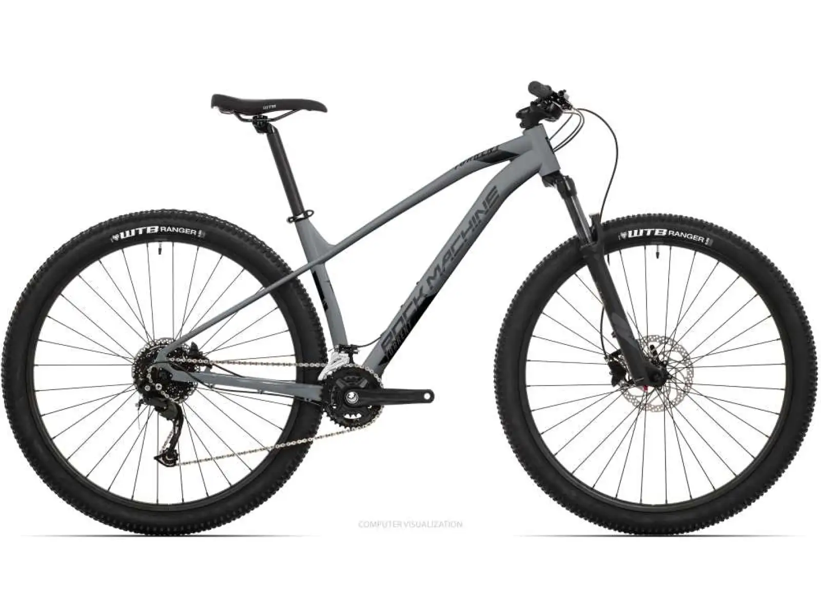 Rock Machine Torrent 30 29 matte grey/black