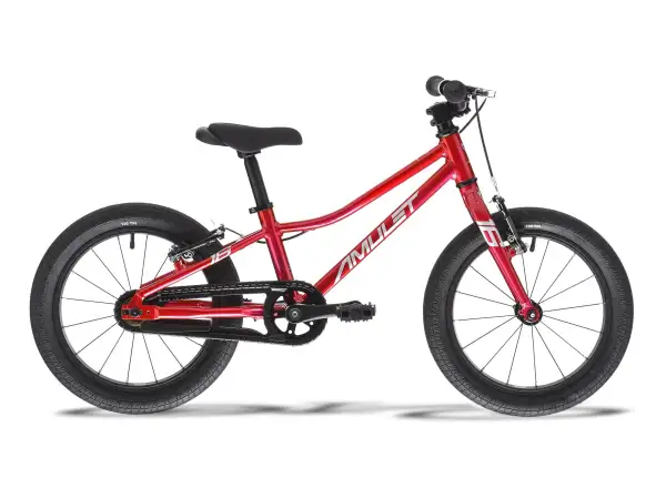 AMULET 16 Tomcat dětské kolo metallic red/silver