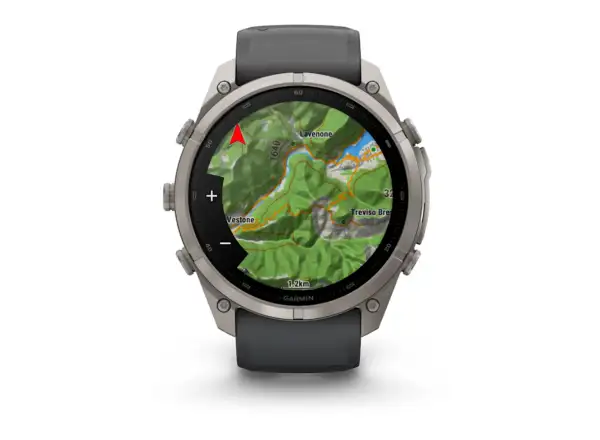 Garmin Fénix 9 Pro inReach 51 mm chytré hodinky Titanium Graphite/Black