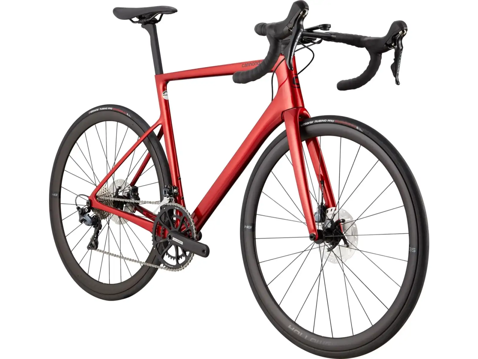 Cannondale SuperSix Evo Hi-Mod Disc Ultegra silniční kolo Candy Red