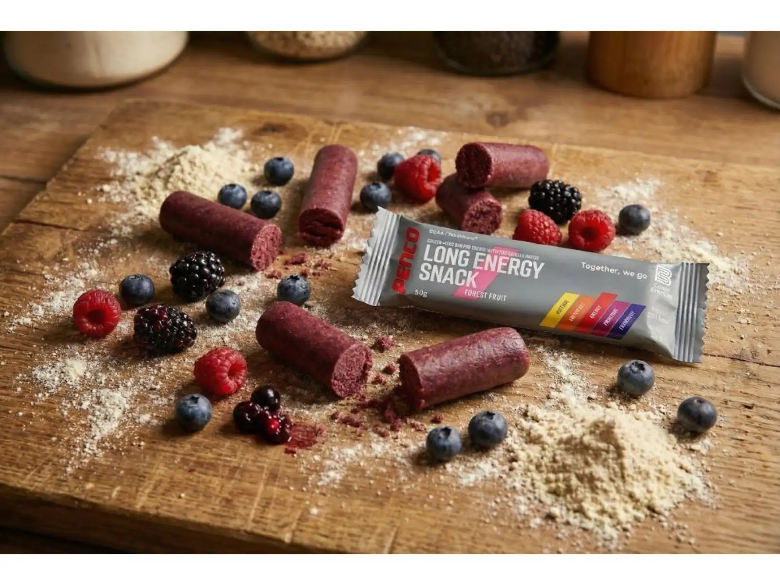 Penco Long Energy snack 50g lesní plody
