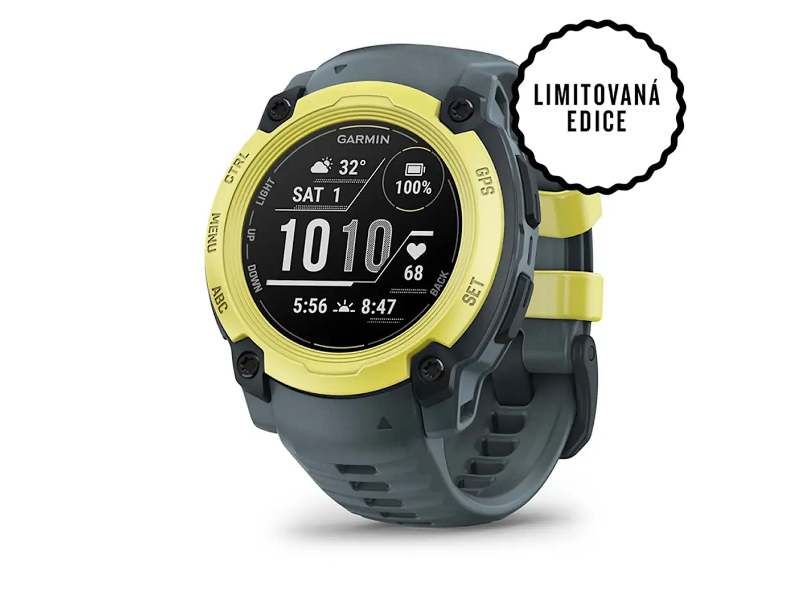 Garmin Instinct E 40 mm chytré hodinky Electric Lime/Twilight pásek