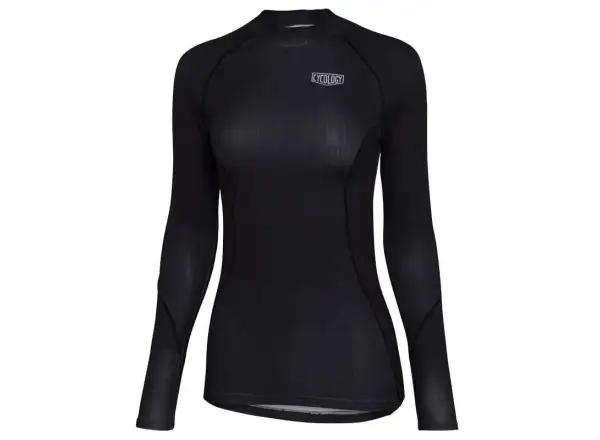 Cycology dámské spodní triko dlouhý rukáv Black