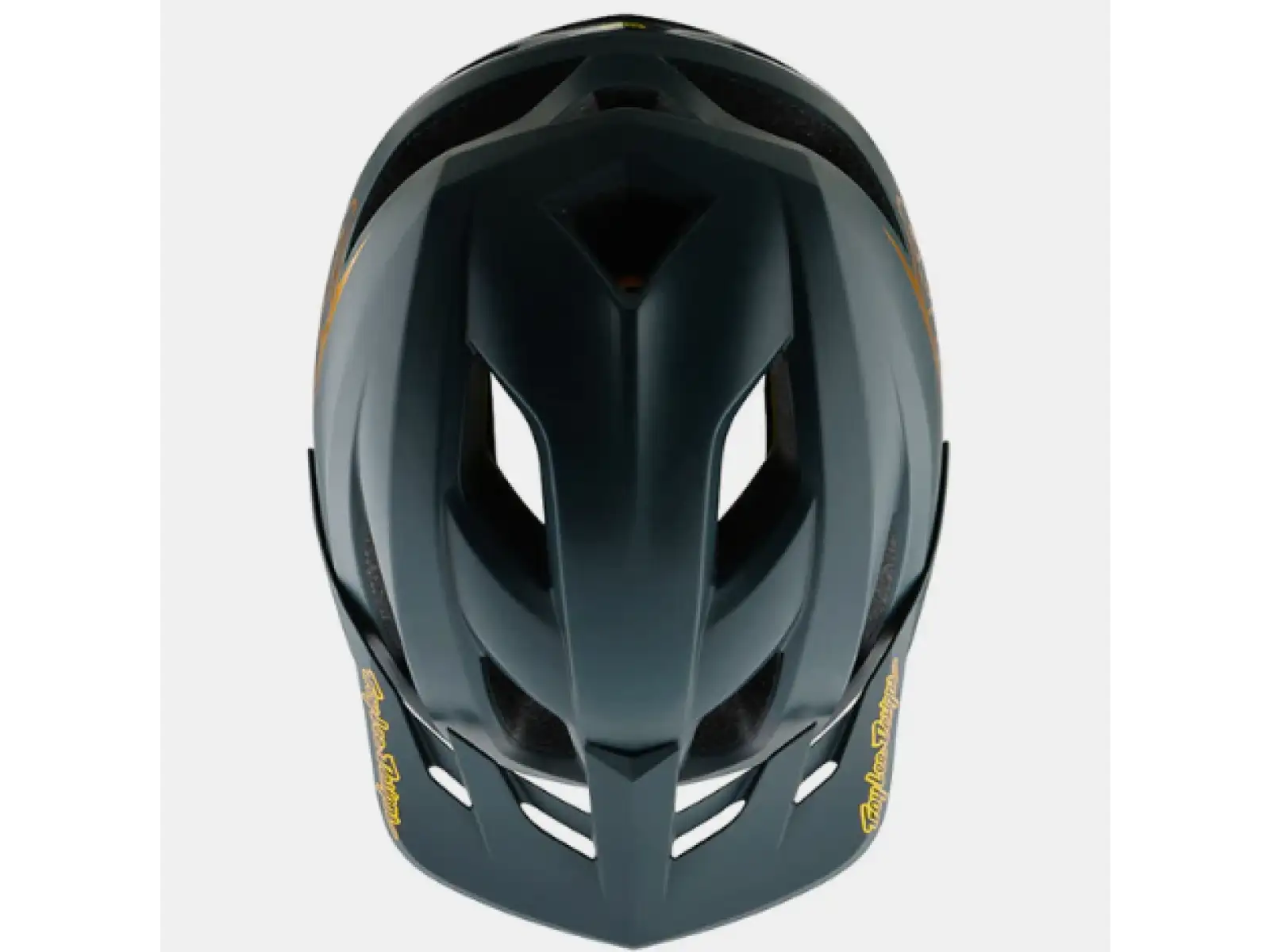 Troy Lee Designs Flowline Point dětská helma Gray/Gold