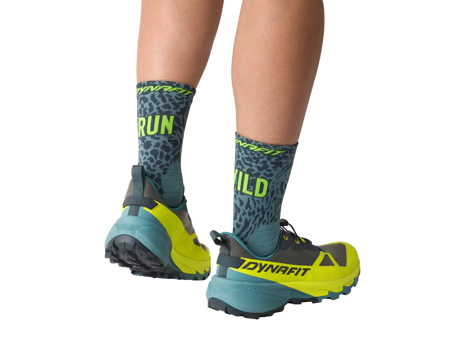Dynafit Run Wild Crew běžecké ponožky Smoke Blue