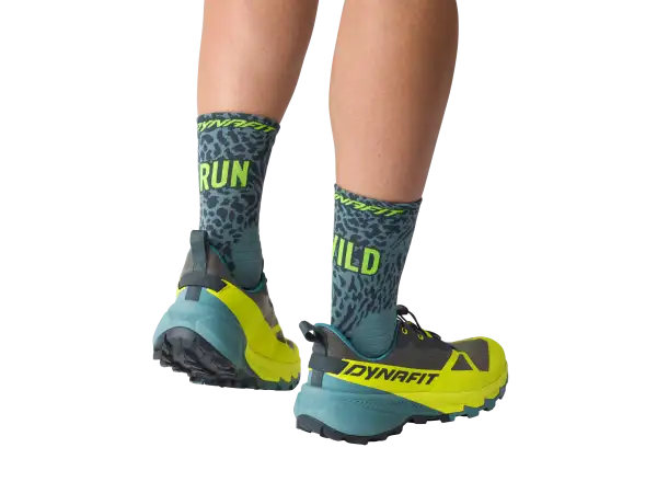 Dynafit Run Wild Crew běžecké ponožky Smoke Blue