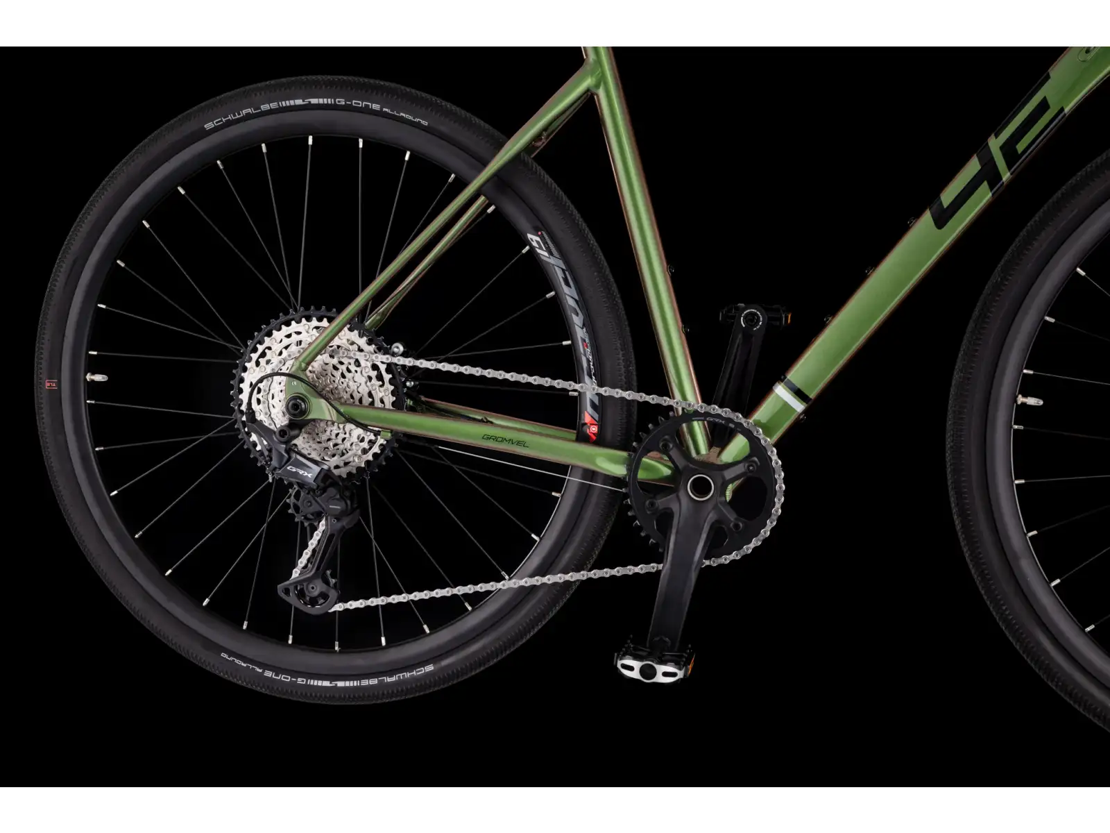 4Ever Gromvel Elite gravel kolo Green dragon