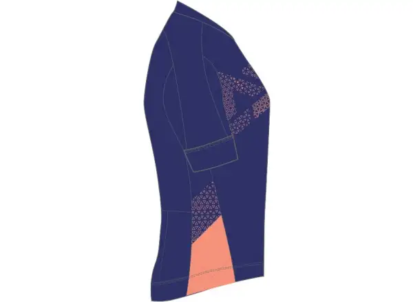 Silvini Rosalia dámský dres krátký rukáv navy/coral