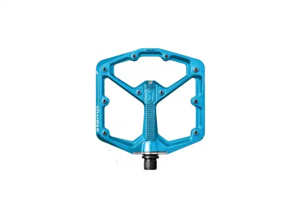 Crankbrothers Stamp 7 Large platformové pedály electric blue