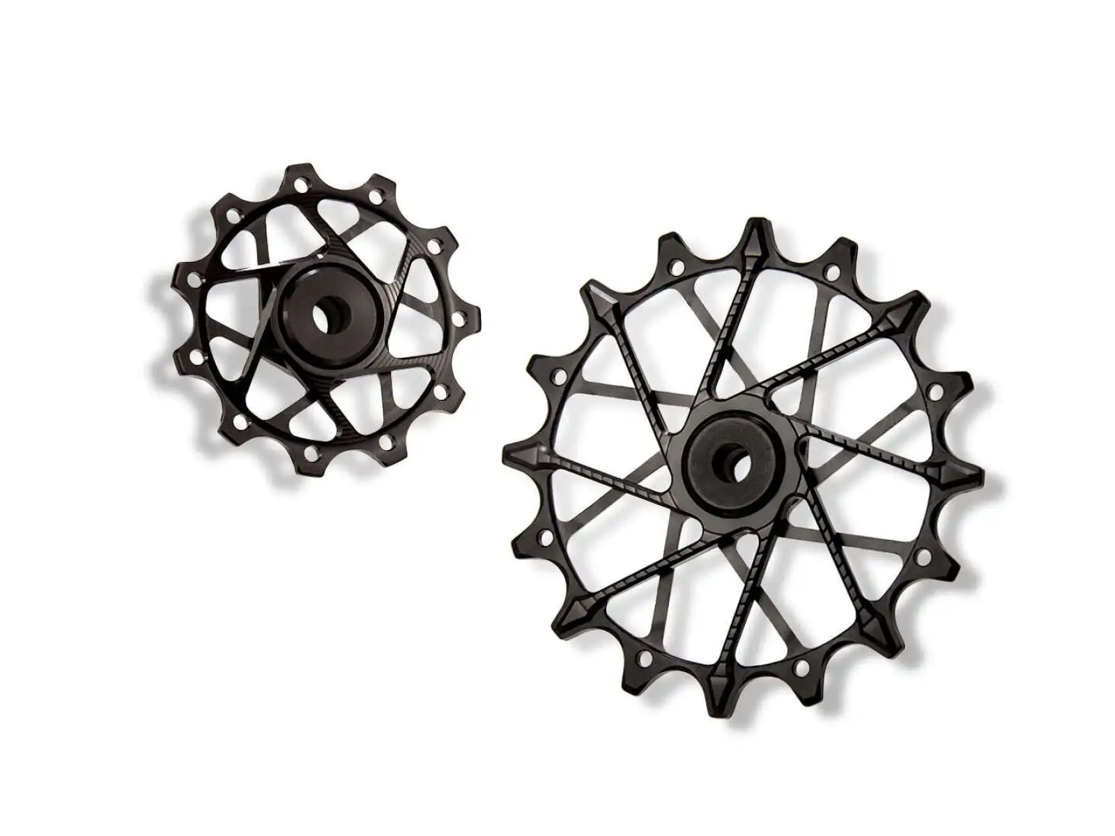 Garbaruk kladky přehazovačky pro Shimano 11 spd. 11 + 16 z. BLK