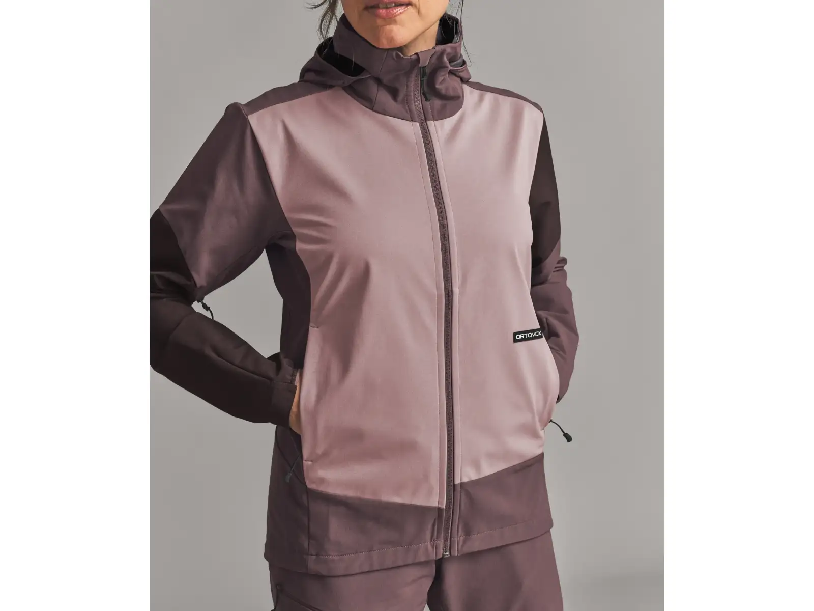 Ortovox Ortler Softshell Plus Jacket dámská softshellová bunda Chestnut