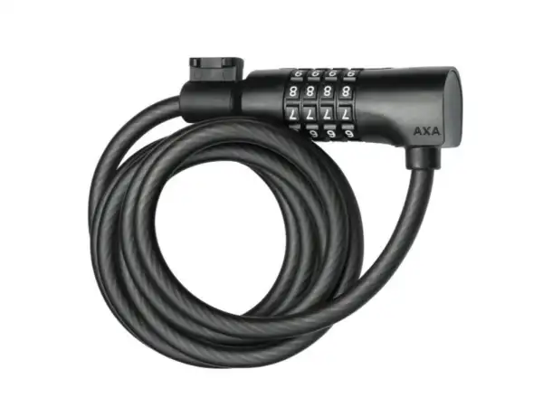 AXA Cable Resolute Code 180/8 kabelový zámek černá