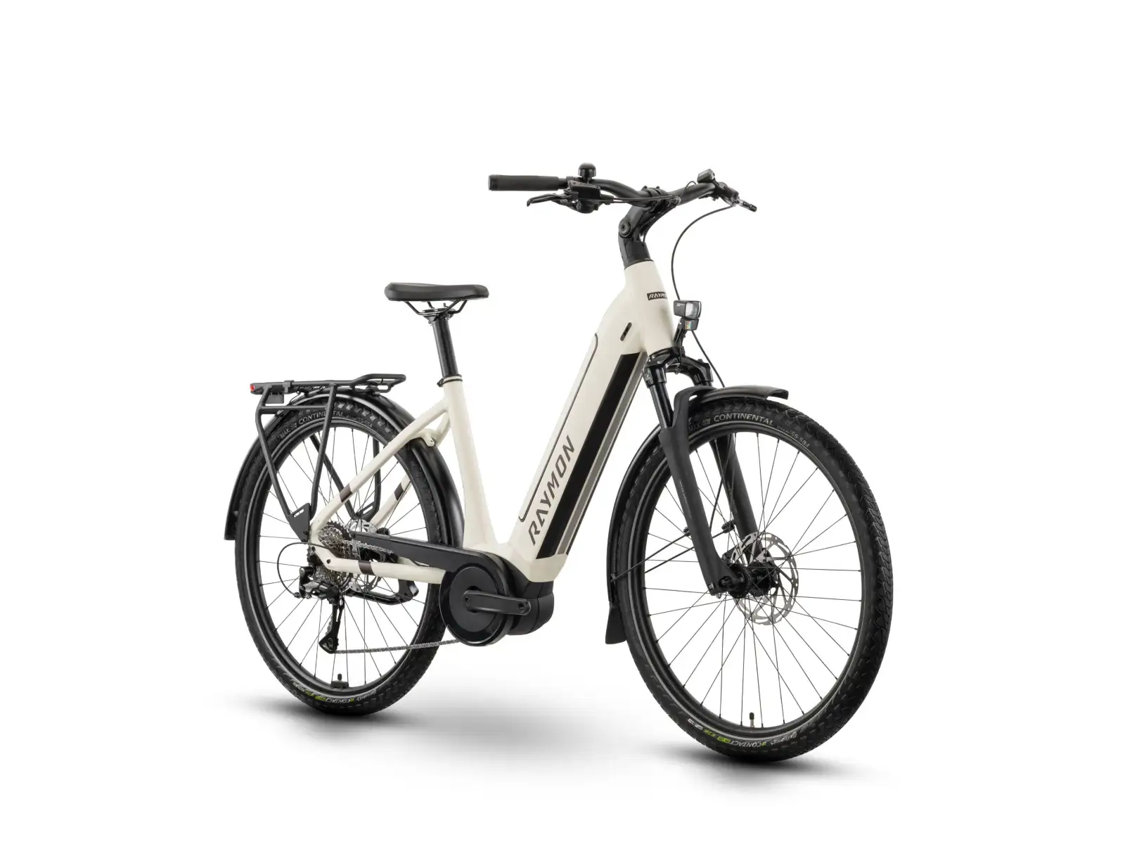Raymon Metmo Bosch Cottowhite/Taupe nízkonástupové městské elektrokolo